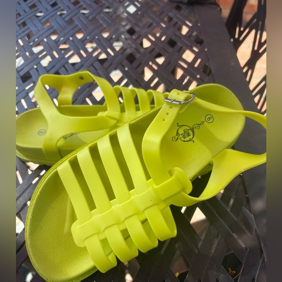 Sole Mate Shoes - Sole Mate Lime Green sandals
